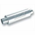 Borla 40085 Xr-1 Sportsman 3 In. Center-Center 15 x 5 In. Round - Racing Muffler B25-40085